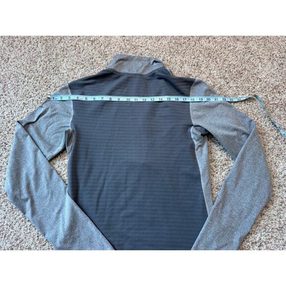 NIKE PRO Gray Dri-fit 1/4 zip pullover lightweight jacket, size Women's XL - Picture 5 of 11